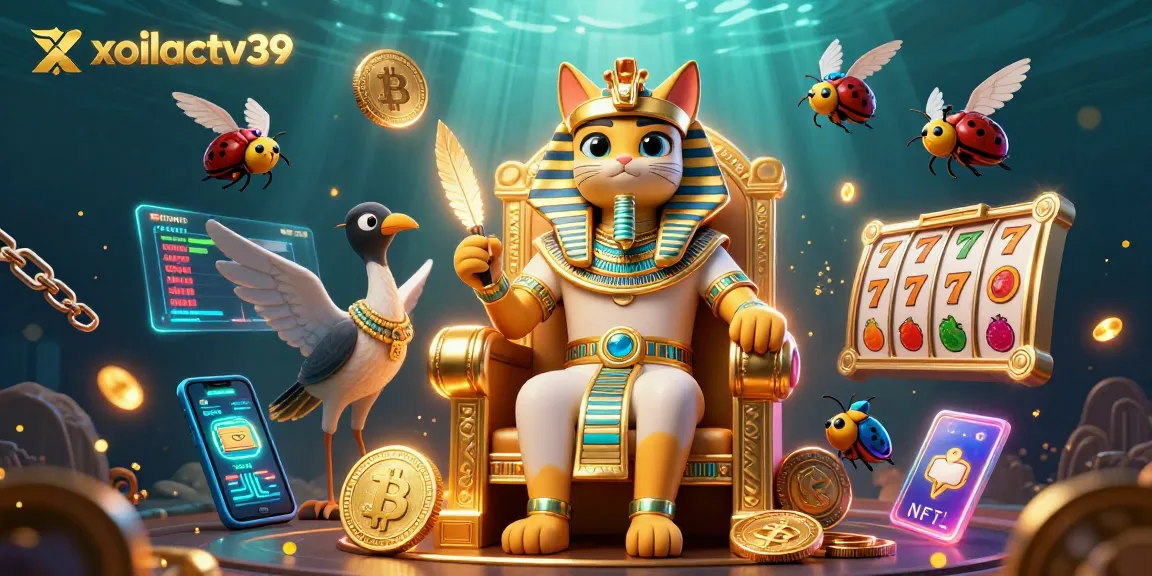 Engage with the vibrant world of xoilactv39, where Egyptian-themed slot adventures meet crypto excitement.