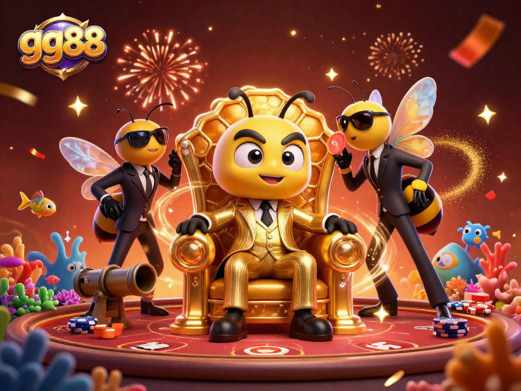 Experience thrilling fish shooting action at gg88 with vibrant underwater elements and captivating characters.