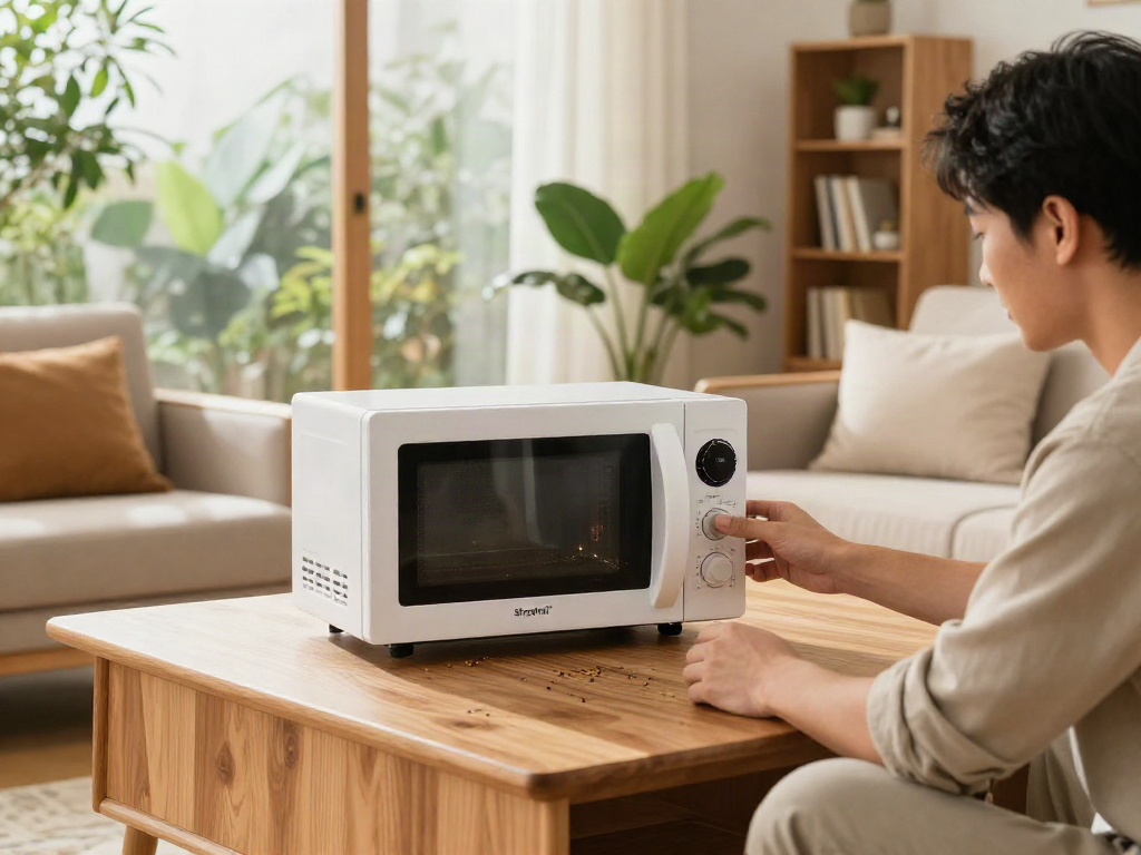 Traitement des vers à bois avec Shashel® dans un cadre intérieur moderne et accueillant.